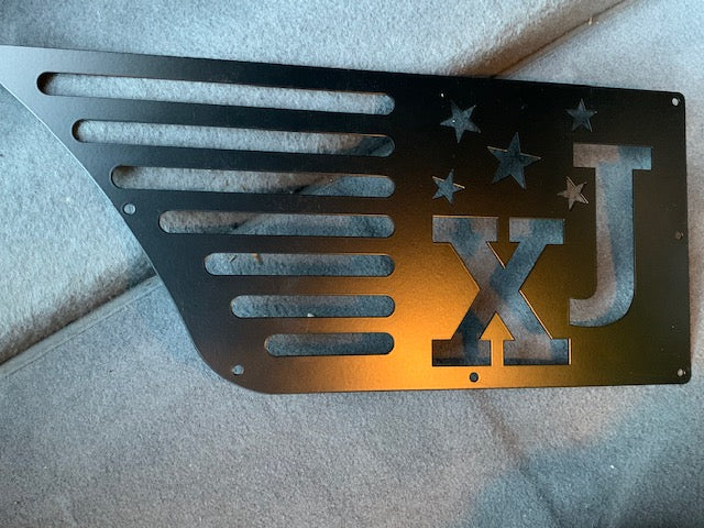 Indianhead 84-01 fits JEEP CHEROKEE XJ CARGO CUBBY PLATE POCKET COVER