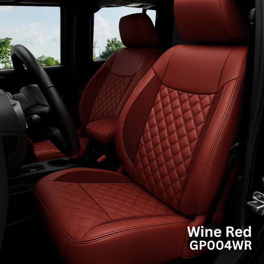 Jeep XJ Super Microfibre Leather Seat Covers – V2 Airbag-Compatible Edition | Tailor-Made by Indianhead